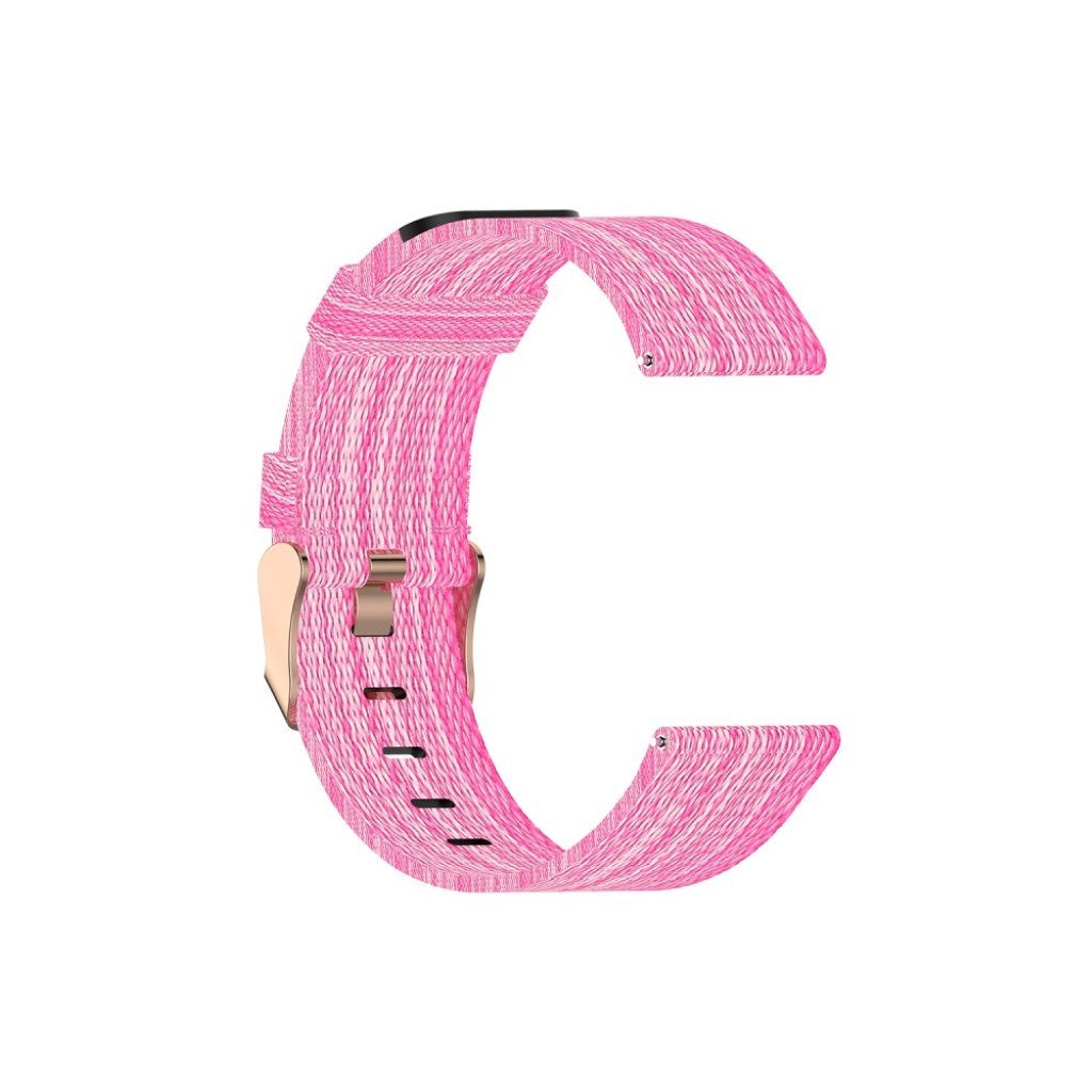 Helt vildt rart Fitbit Versa 2 / Fitbit Blaze Nylon Rem - Pink#serie_5