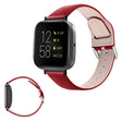 Super Niezawodny Fitbit Versa 3 / Fitbit Sense Skóra Naturalna Pasek