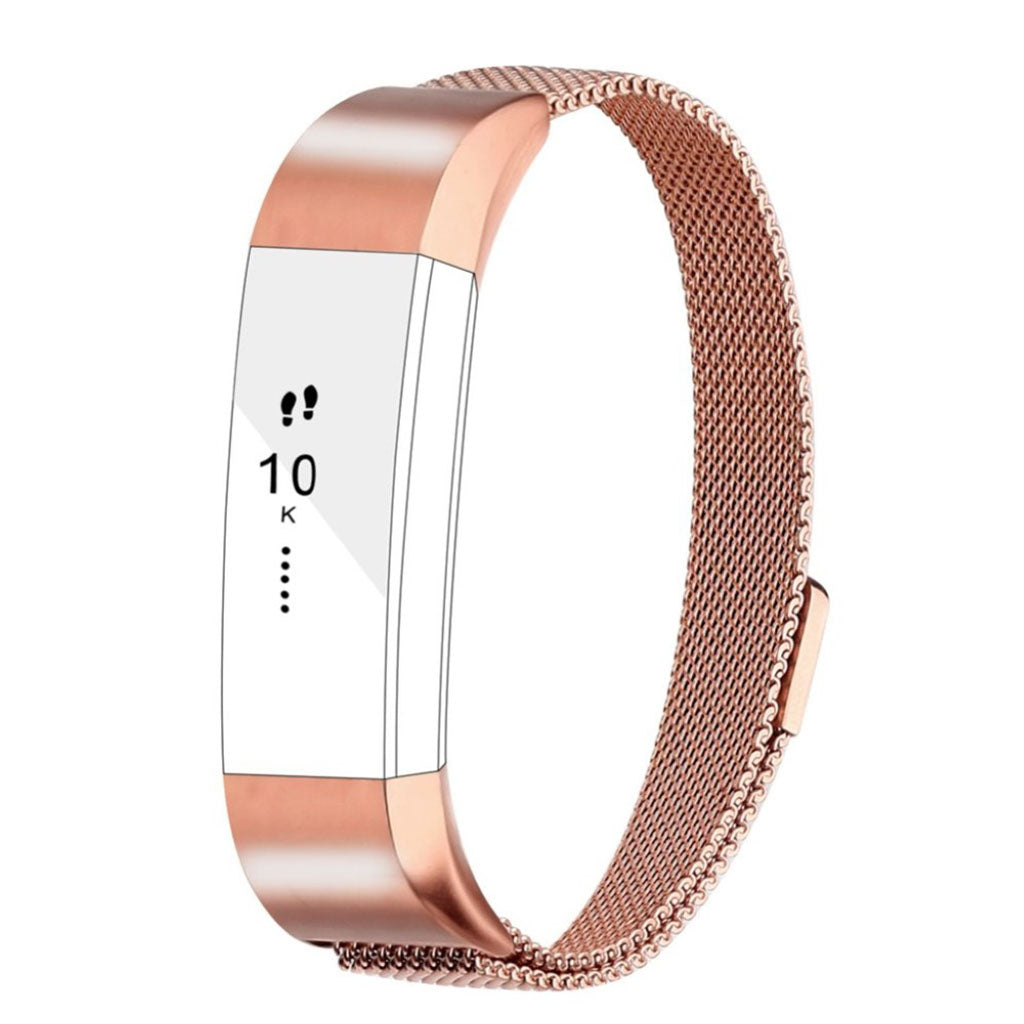 Helt vildt fint Fitbit Alta HR Metal Rem - Pink#serie_3