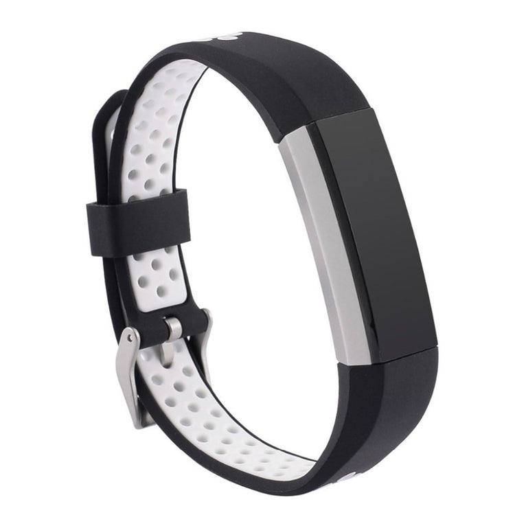  Fitbit Silikone Urrem#color_black-white