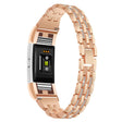 Bardzo Stylowy Fitbit Charge 2 Metal I Stras Pasek