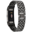Absolutnie Przyjemny Fitbit Charge 2 Metal I Stras Pasek