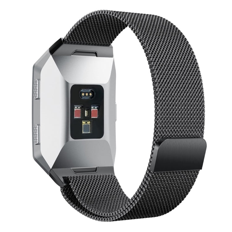 Rigtigt flot Fitbit Ionic Metal Rem - Sort#serie_4