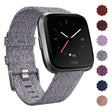 Stylowy Fitbit Versa Tkanina / Nylon Pasek
