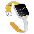 Bardzo Trwały Fitbit Versa Skóra Naturalna Pasek