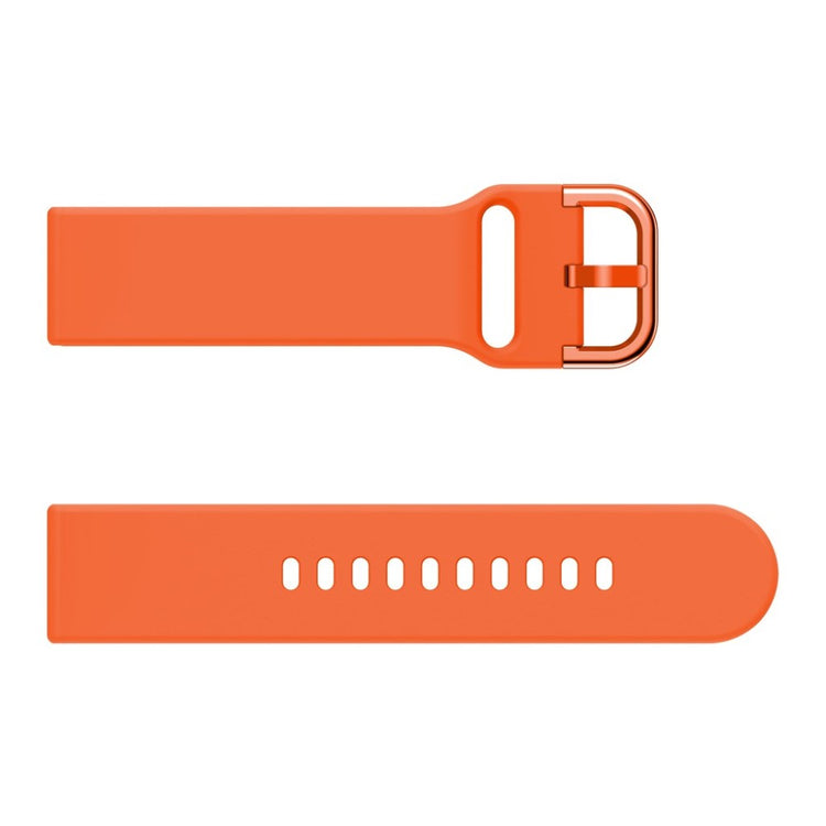 Vildt slidstærk Fitbit Versa Silikone Rem - Orange#serie_5