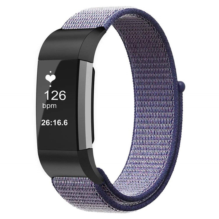 Eminent Fitbit Charge 3 Nylon Rem - Blå#serie_1