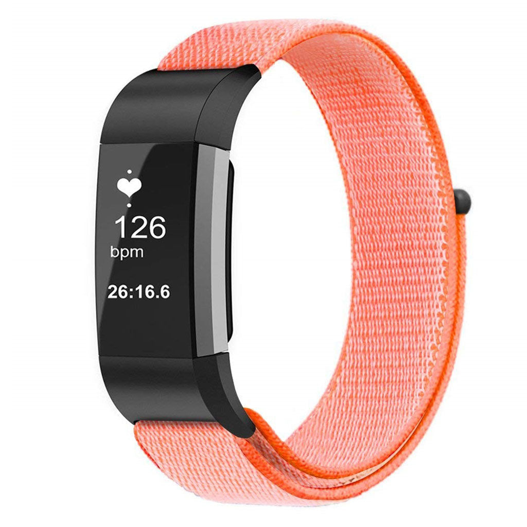 Orange Fitbit Charge 3 Stof Urrem#serie_4