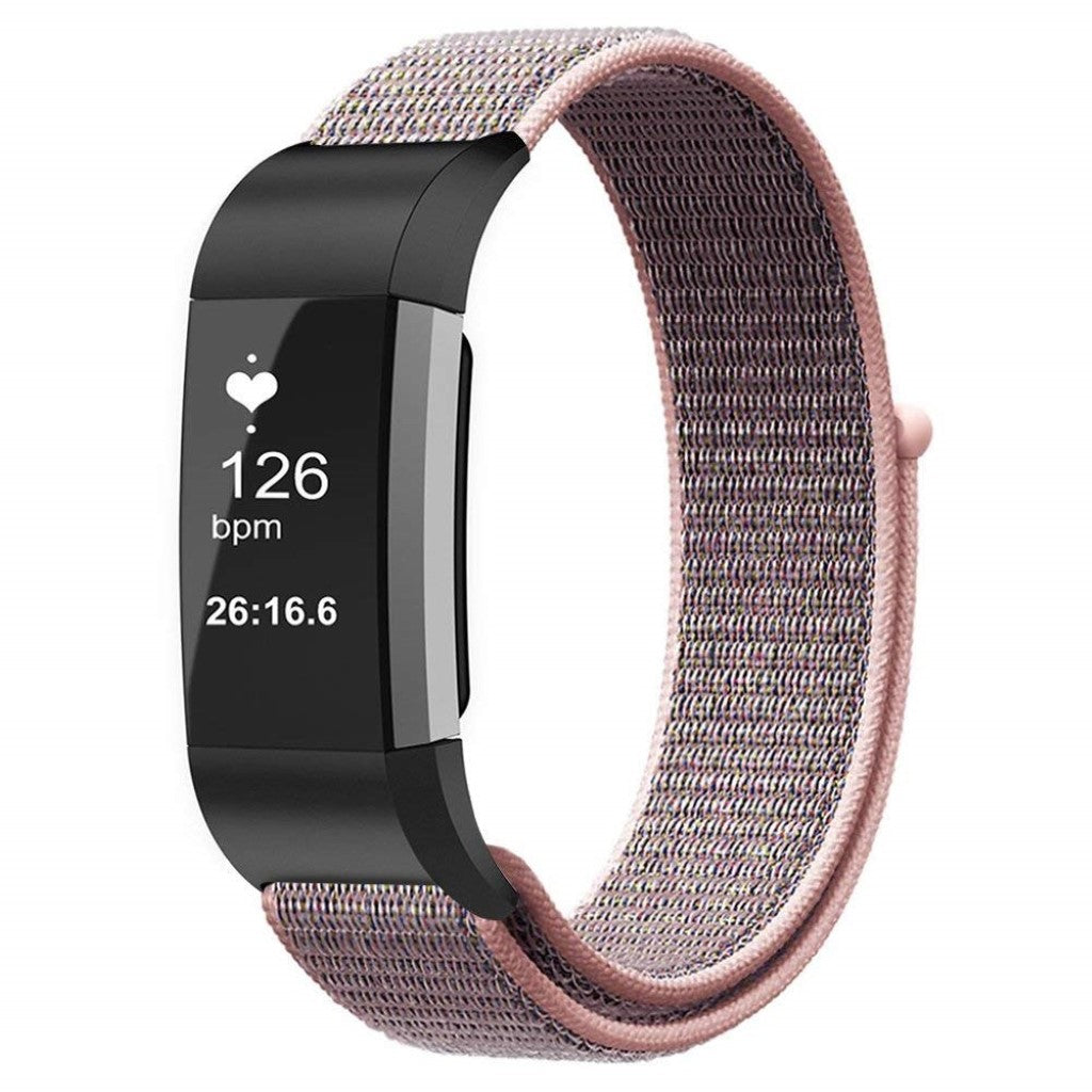 Eminent Fitbit Charge 3 Nylon Rem - Flerfarvet#serie_5