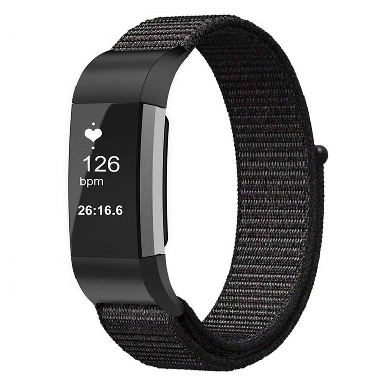 Eminent Fitbit Charge 3 Nylon Rem - Sort#serie_7