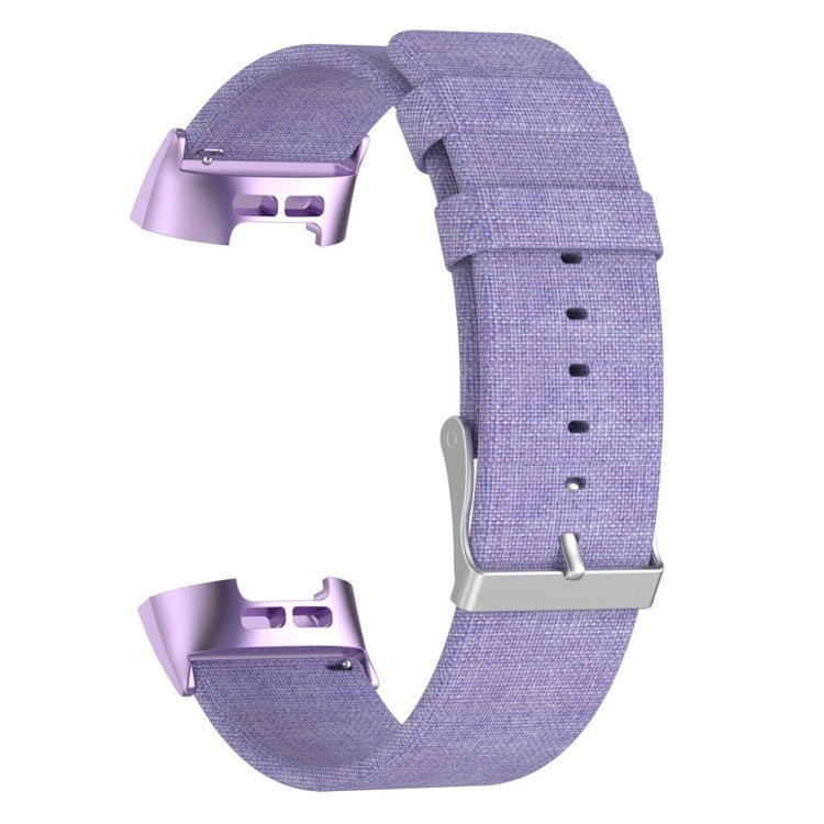 Mega cool Fitbit Charge 3 Nylon Rem - Lilla#serie_1