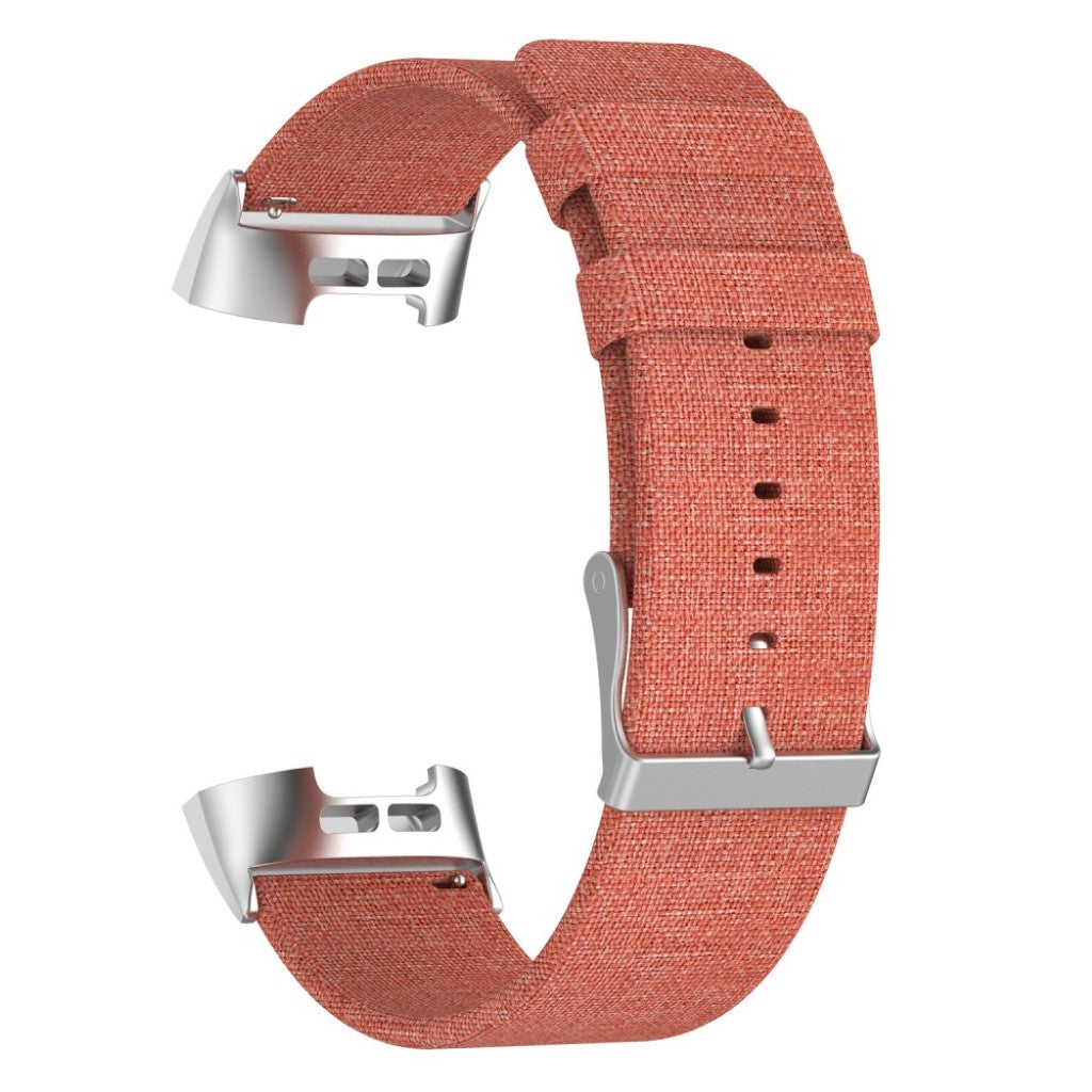 Mega cool Fitbit Charge 3 Nylon Rem - Orange#serie_2