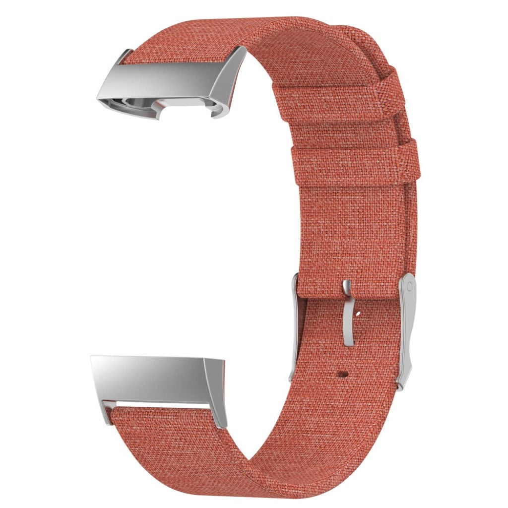 Mega cool Fitbit Charge 3 Nylon Rem - Orange#serie_2