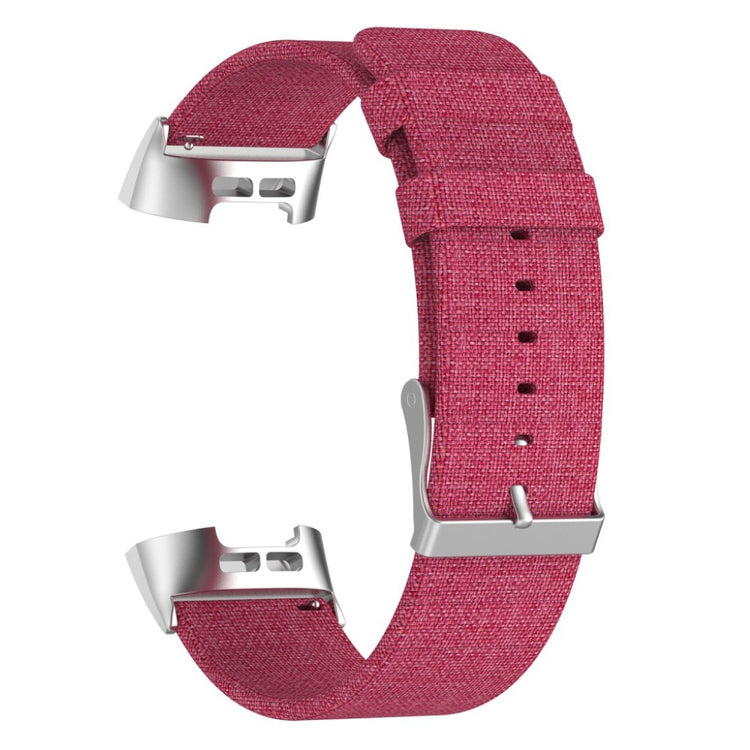 Mega cool Fitbit Charge 3 Nylon Rem - Rød#serie_3