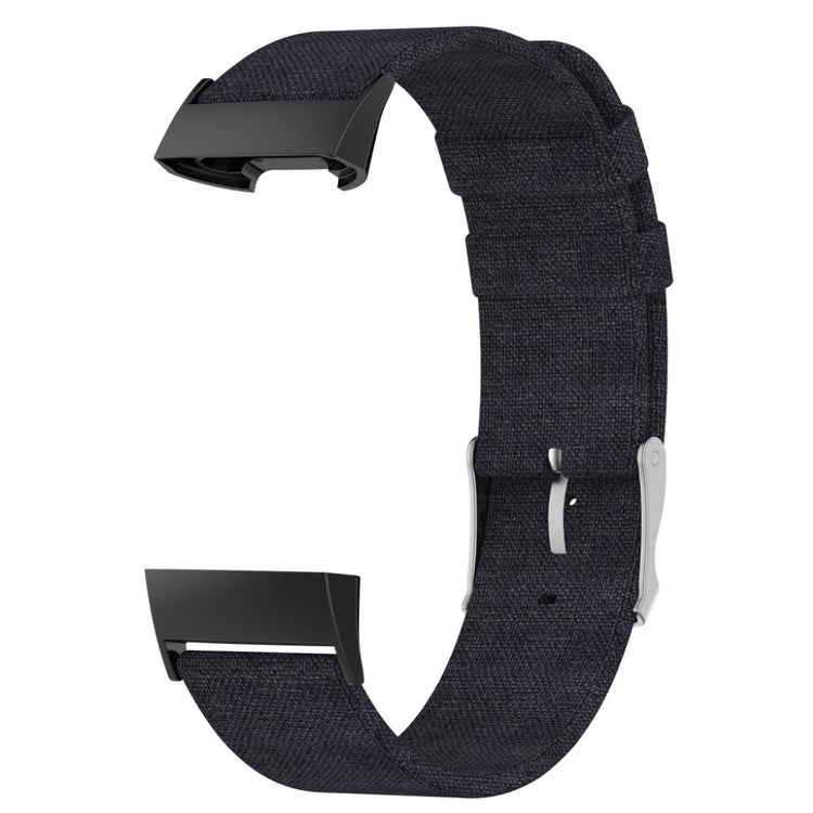 Mega cool Fitbit Charge 3 Nylon Rem - Sort#serie_5