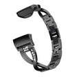 Super Mocny Fitbit Charge 3 Metal I Stras Pasek