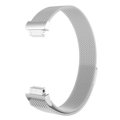 Rigtigt slidstærk Fitbit Inspire Metal Rem - Sølv#serie_012