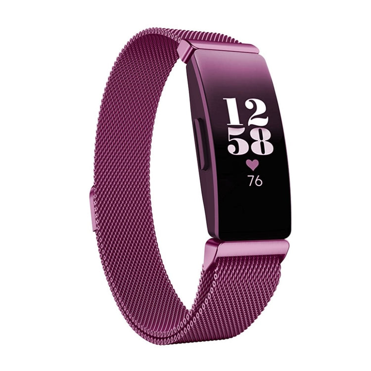 Super sejt Fitbit Inspire Metal Rem - Rød#serie_5