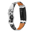 Modny Fitbit Inspire Skóra Naturalna Pasek