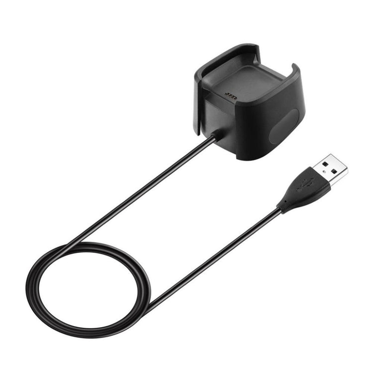 Plastik Fitbit Versa 2 USB Ladestation - Sort#serie_6