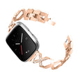Super Stylowy Fitbit Smartwatch Metal I Stras Uniwersalne Pasek