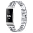 Niesamowicie Przyjemny Fitbit Charge 4 / Fitbit Charge 3 Metal I Stras Uniwersalne Pasek