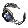 Absolutnie Wytrzymały Fitbit Sense / Fitbit Versa 3 Metal I Stras Pasek