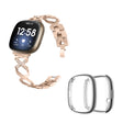 Fitbit Sense / Fitbit Versa 3 Metal Zestaw