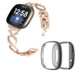 Fitbit Sense / Fitbit Versa 3 Metal Zestaw
