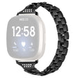 Wspaniały Fitbit Sense / Fitbit Versa 3 Metal I Stras Pasek