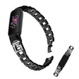 Genialny Fitbit Luxe Metal I Stras Pasek