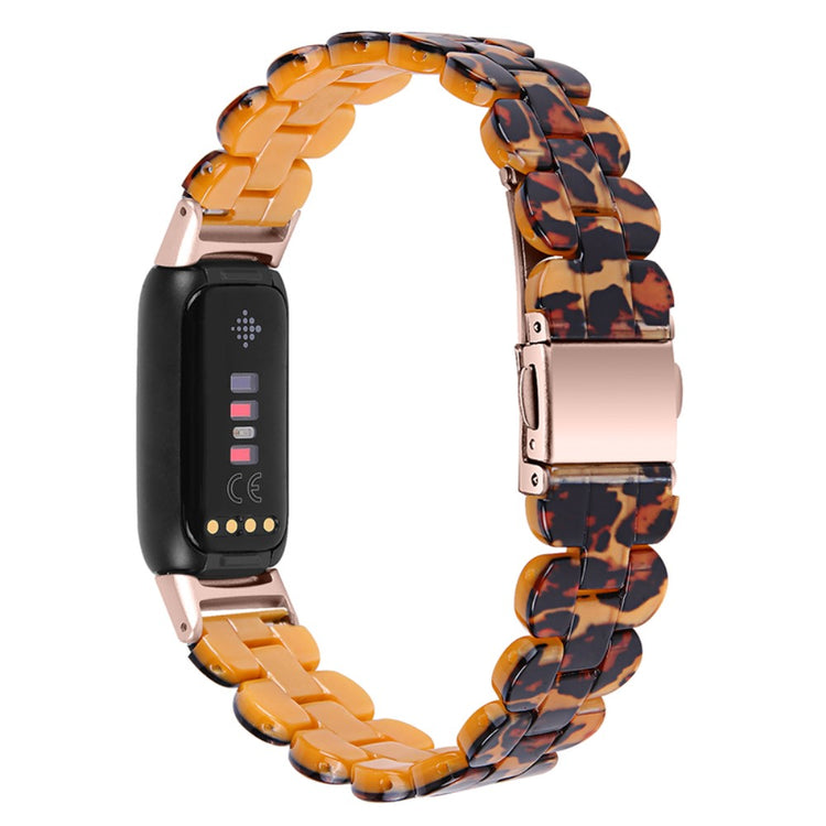 Nydelig Fitbit Luxe Plastik Rem - Brun#serie_1