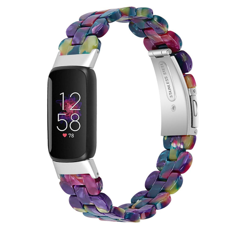 Meget elegant Fitbit Luxe Plastik Rem - Lilla#serie_14