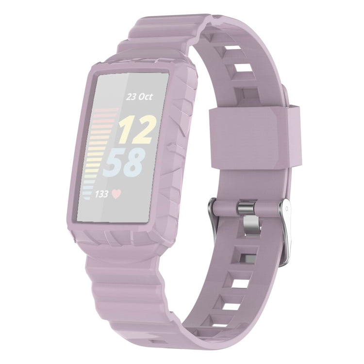 Vildt nydelig Universal Fitbit Silikone Rem - Lilla#serie_9