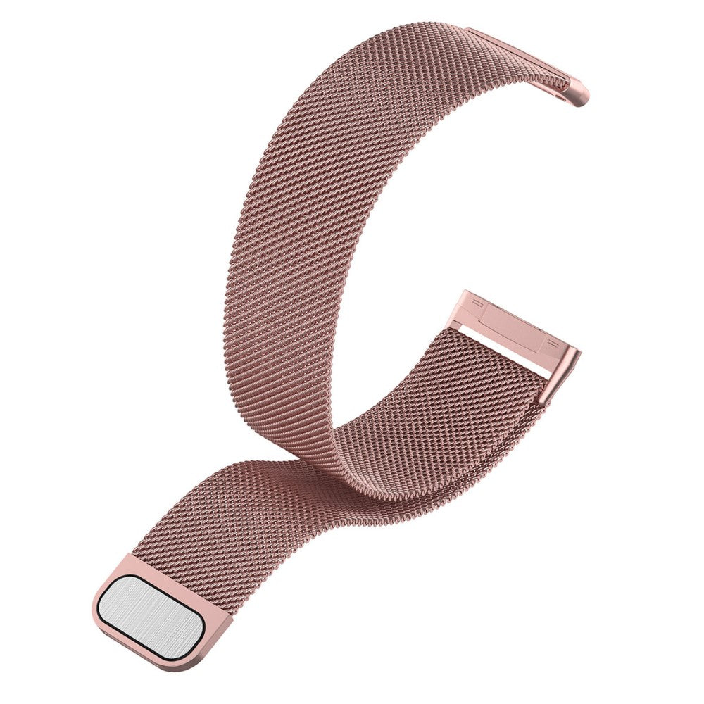 Meget fint Universal Fitbit Metal Rem - Størrelse: S - Pink#serie_4