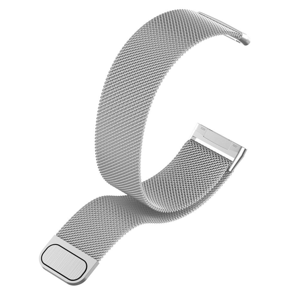 Meget fint Universal Fitbit Metal Rem - Størrelse: S - Sølv#serie_8