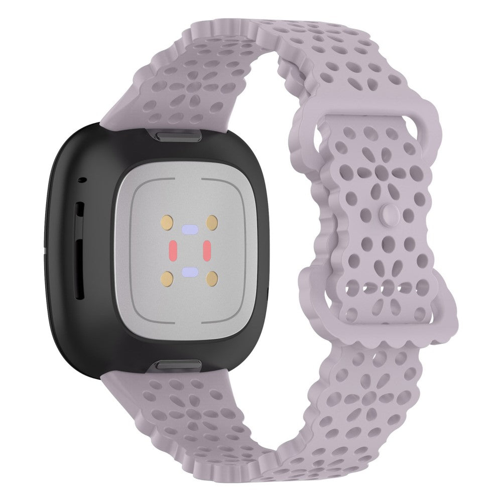 Mega sejt Universal Fitbit Silikone Rem - Størrelse: L - Lilla#serie_7