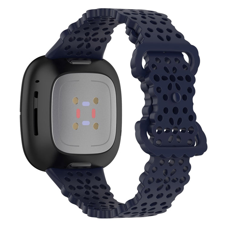 Mega sejt Universal Fitbit Silikone Rem - Størrelse: L - Blå#serie_9