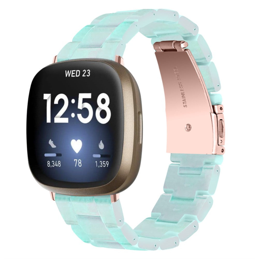 Mega pænt Fitbit Sense 2 / Fitbit Versa 4  Rem - Grøn#serie_14