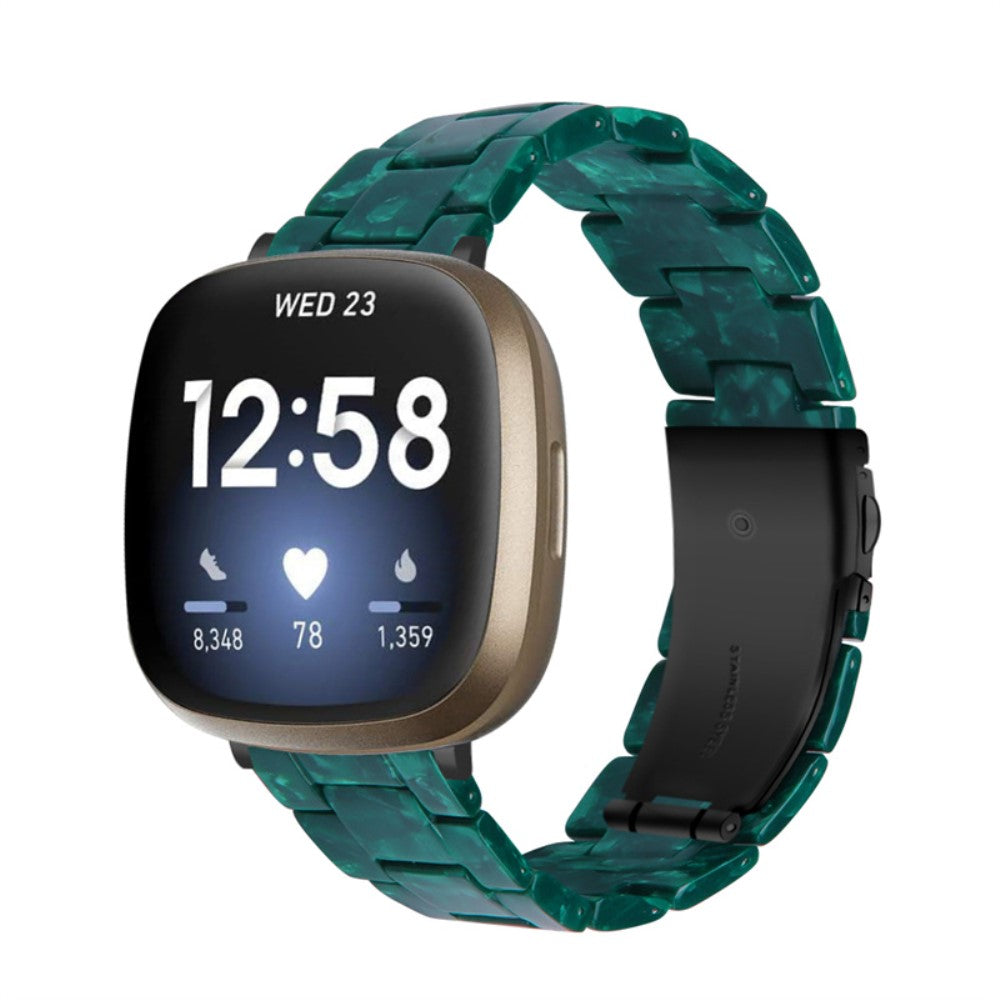 Mega pænt Fitbit Sense 2 / Fitbit Versa 4  Rem - Grøn#serie_21