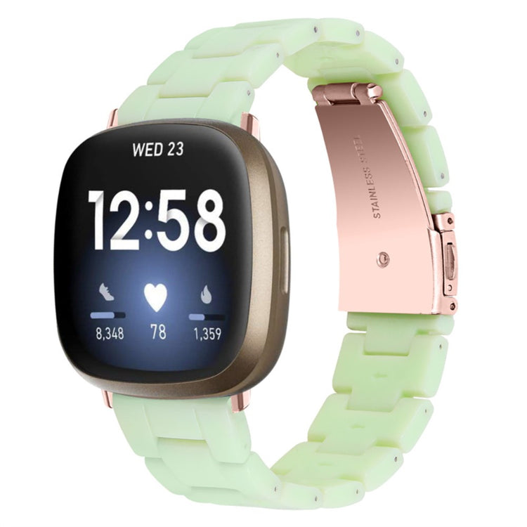 Mega pænt Fitbit Sense 2 / Fitbit Versa 4  Rem - Grøn#serie_22