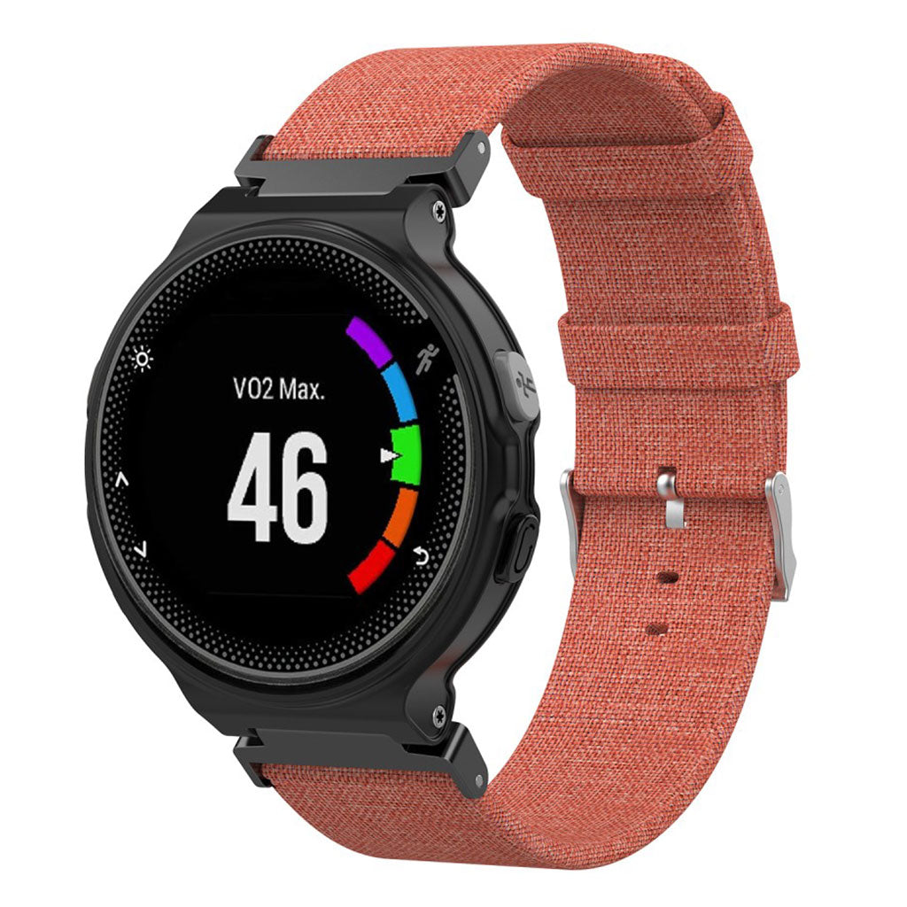 Vildt sejt Universal Garmin Nylon Rem - Orange#serie_2