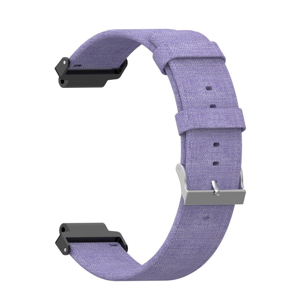 Vildt sejt Universal Garmin Nylon Rem - Lilla#serie_6