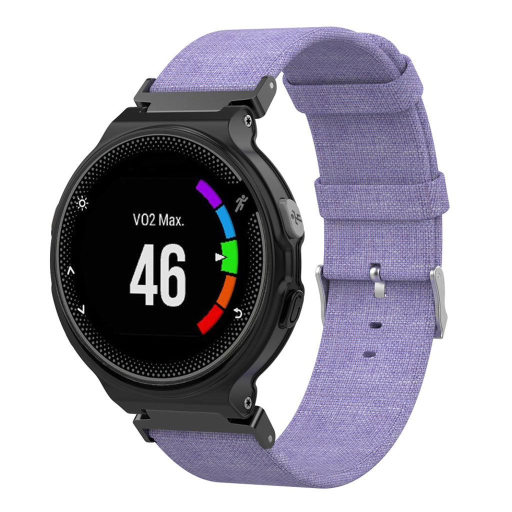 Vildt sejt Universal Garmin Nylon Rem - Lilla#serie_6