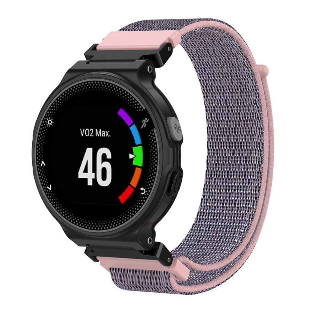 Vildt elegant Universal Garmin Nylon Rem - Sølv#serie_4