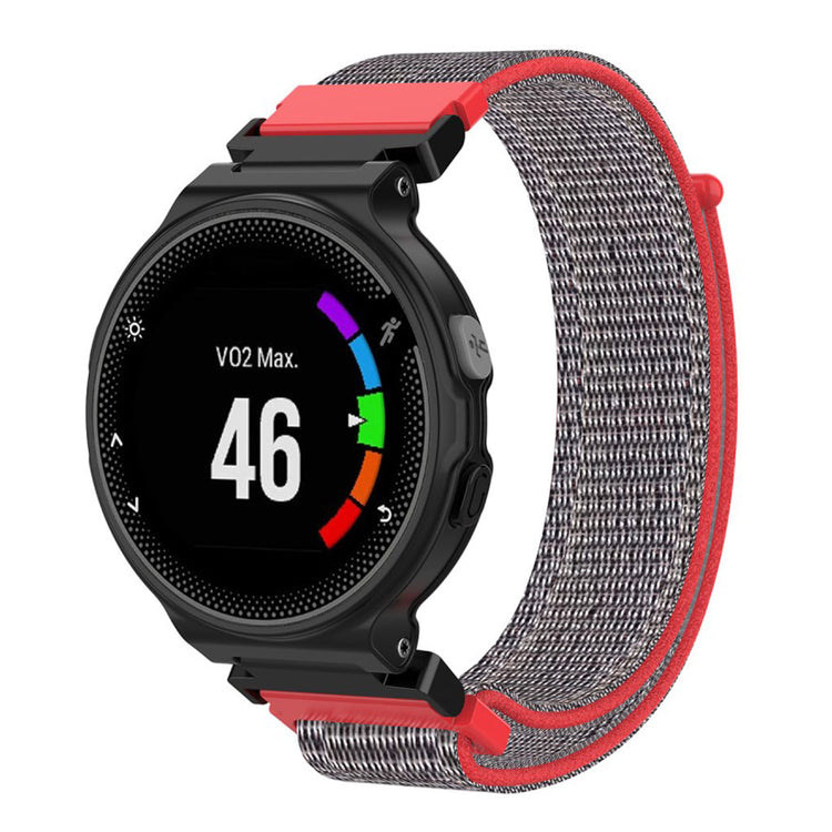 Vildt elegant Universal Garmin Nylon Rem - Sølv#serie_7