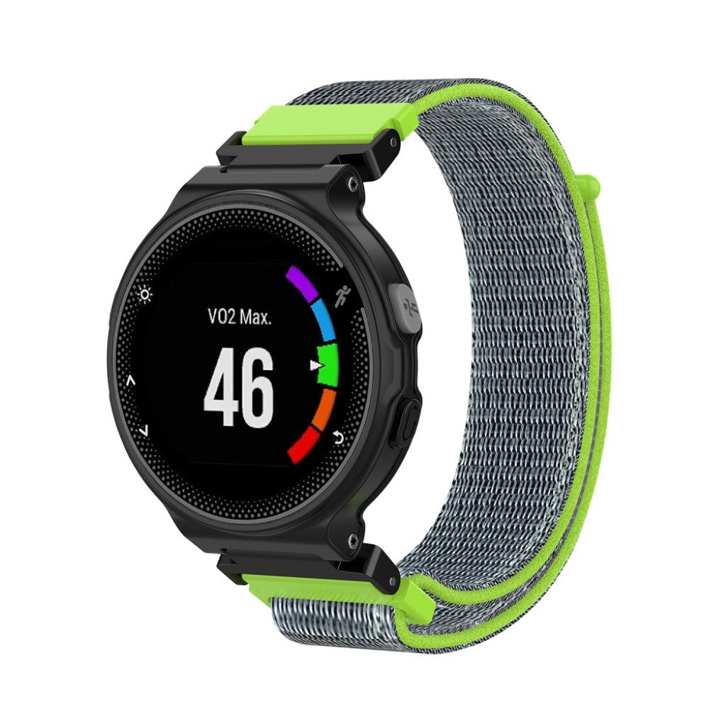 Vildt elegant Universal Garmin Nylon Rem - Sølv#serie_9