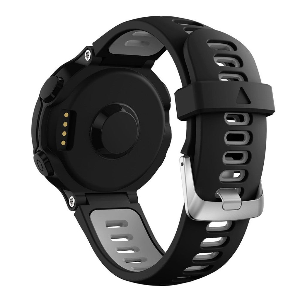 Meget pænt Universal Garmin Silikone Rem - Sort#serie_1