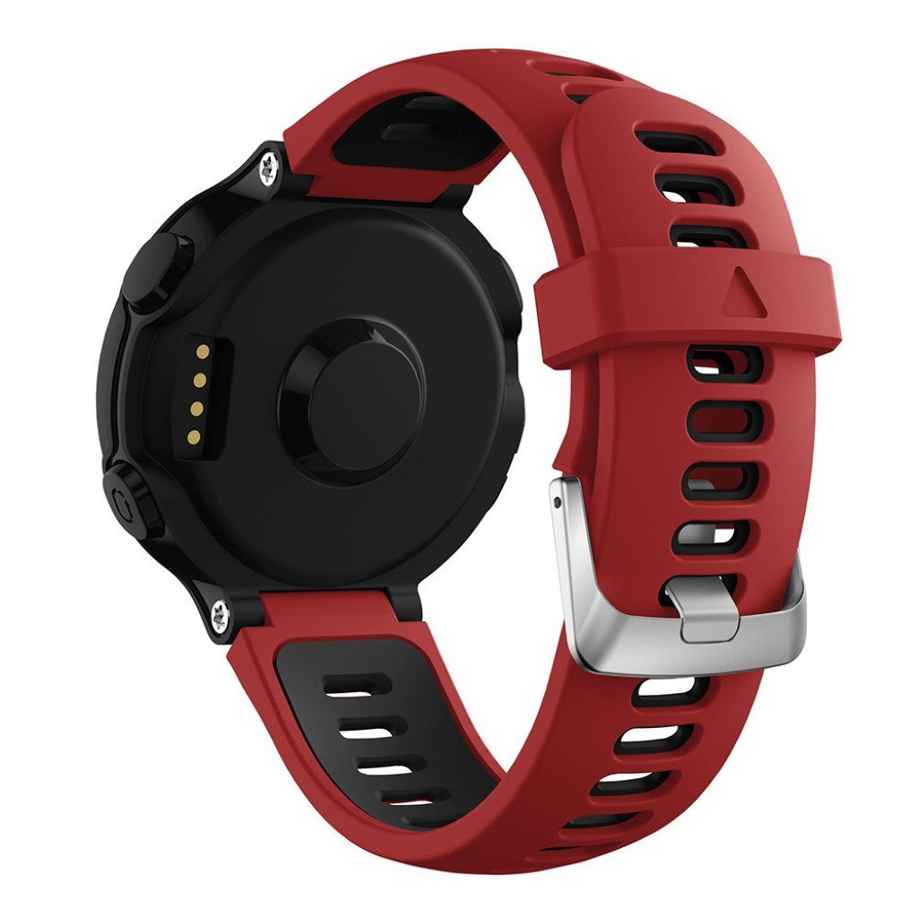 Meget pænt Universal Garmin Silikone Rem - Rød#serie_2