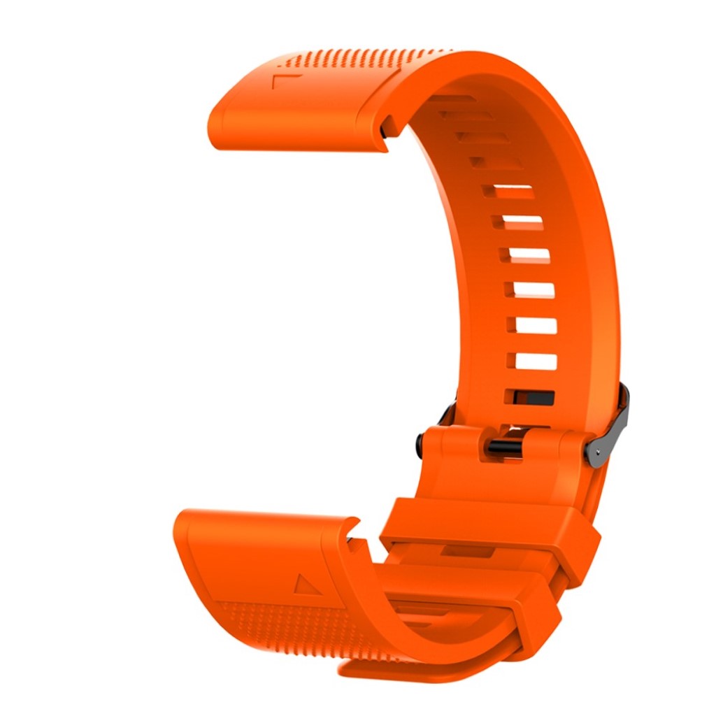 Rigtigt elegant Universal Garmin Silikone Rem - Orange#serie_5